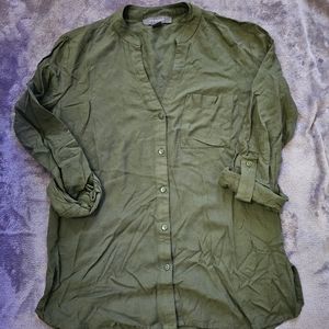 Primark Women's Shirt | Army Green | Size 2 | Used, in good condition